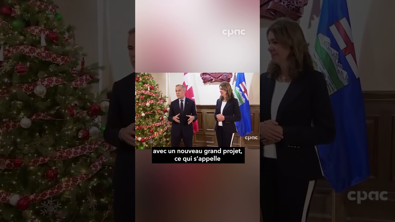 Mark Carney s'exprime avant de signer un accord sur l'énergie avec l'Alberta