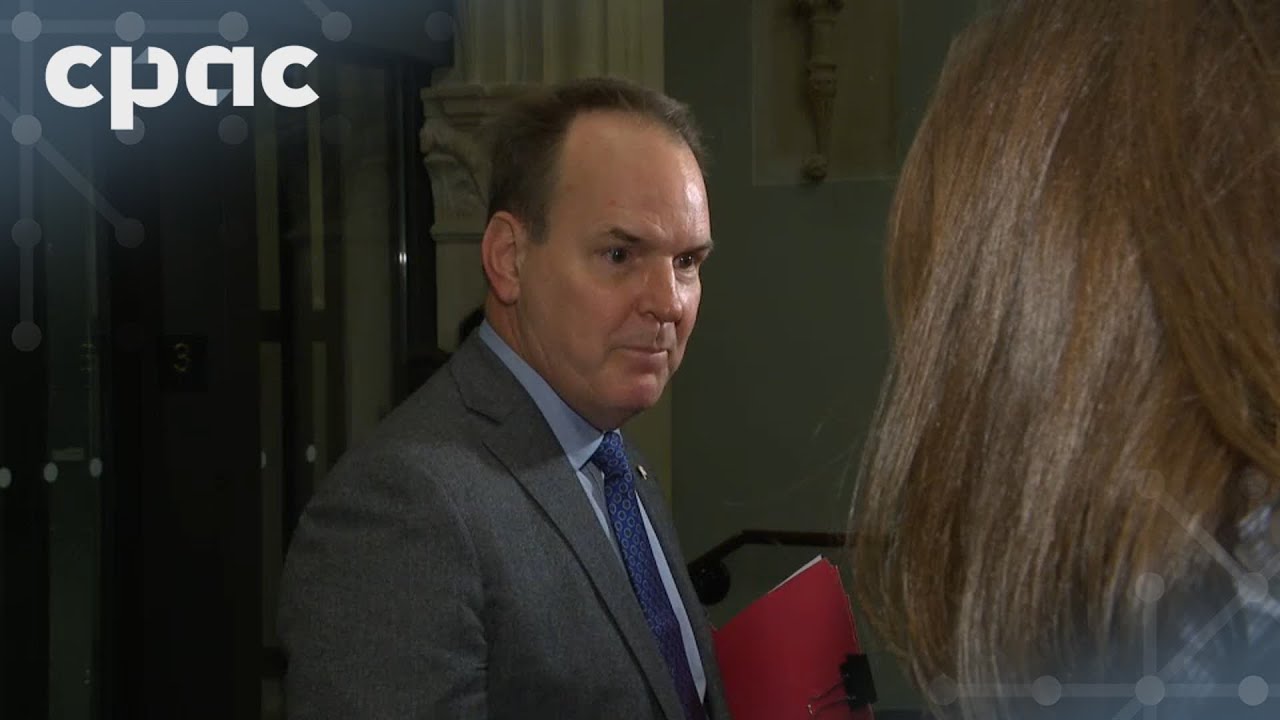 Ministers speak with reporters after cabinet meeting – November 25, 2025