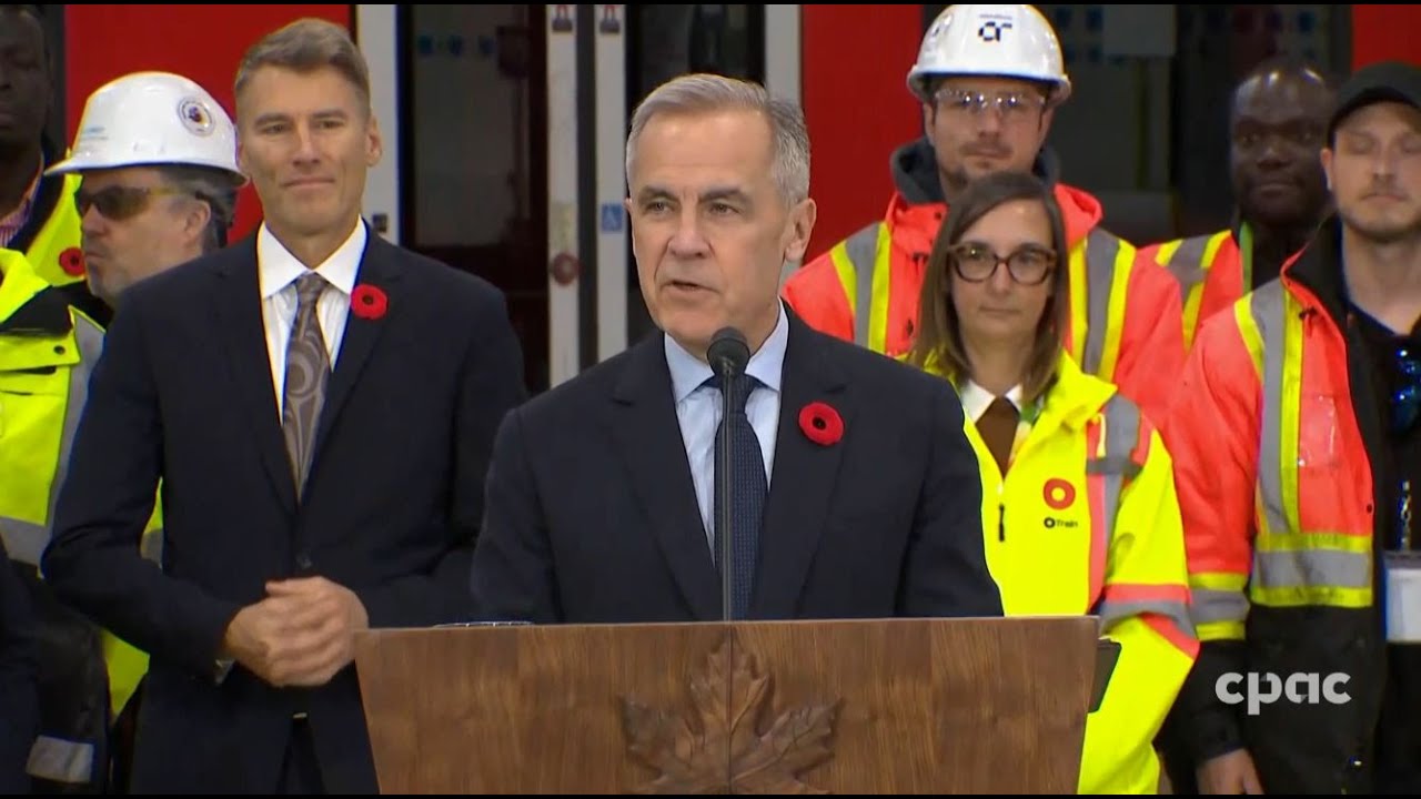 PM Mark Carney makes an announcement in Ottawa – November 5, 2025