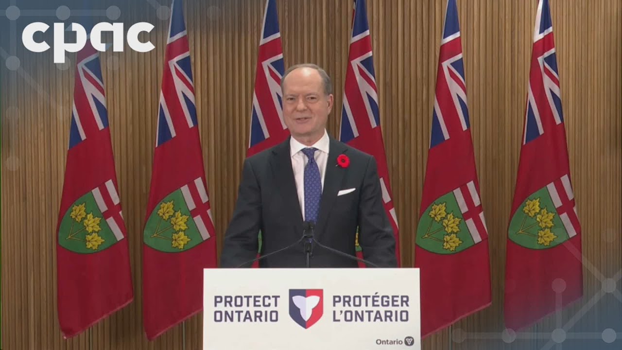 Peter Bethlenfalvy discusses economic outlook and fiscal review – November 6, 2025