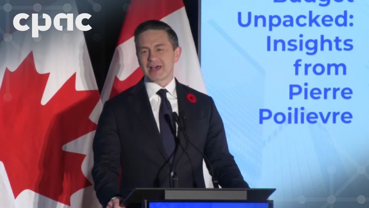 Pierre Poilievre talks Budget 2025 in speech to Economic Club of Canada – November 7, 2025