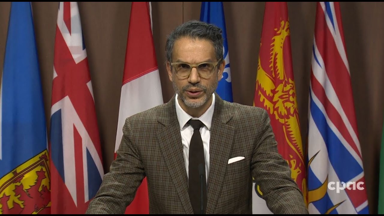 Pro-Palestine legal groups hold a news conference in Ottawa – November 26, 2025