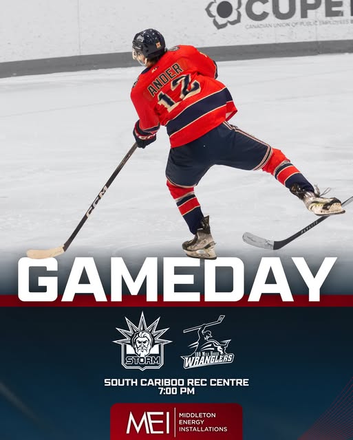 Storm Visit Wrangler’s Tonight 7pm