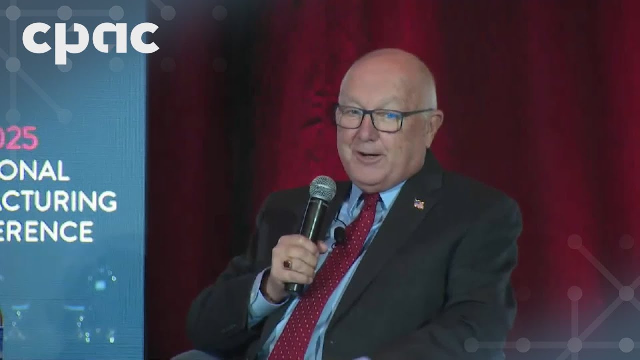 U.S. Ambassador to Canada Peter Hoekstra speaks at manufacturing conference – November 19, 2025