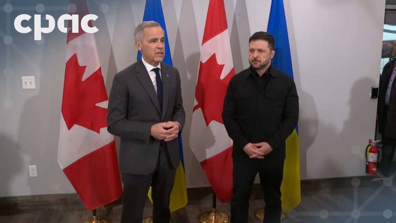 PM Mark Carney meets with Ukrainian President Volodymyr Zelenskyy in Halifax – December 27, 2025