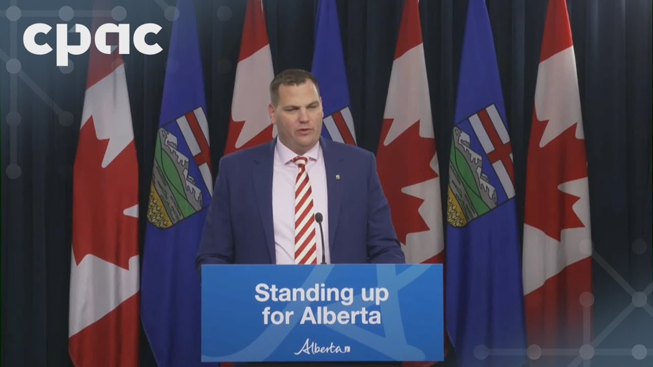 Alberta’s government house leader speaks with reporters as fall sitting concludes