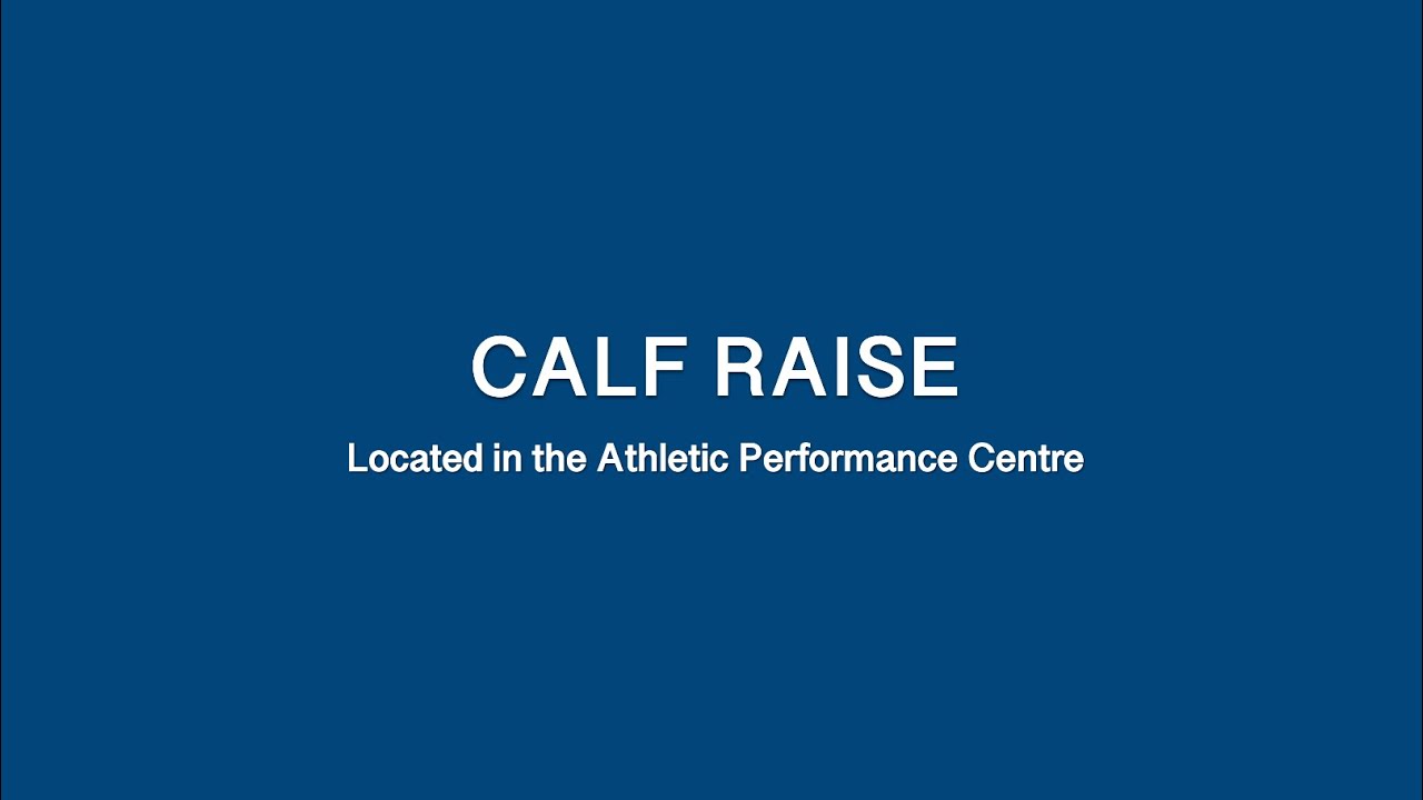 Calf Raise