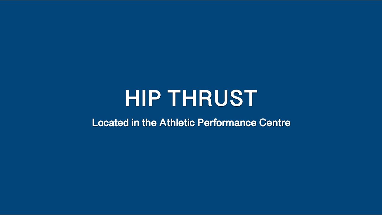Hip Thrust