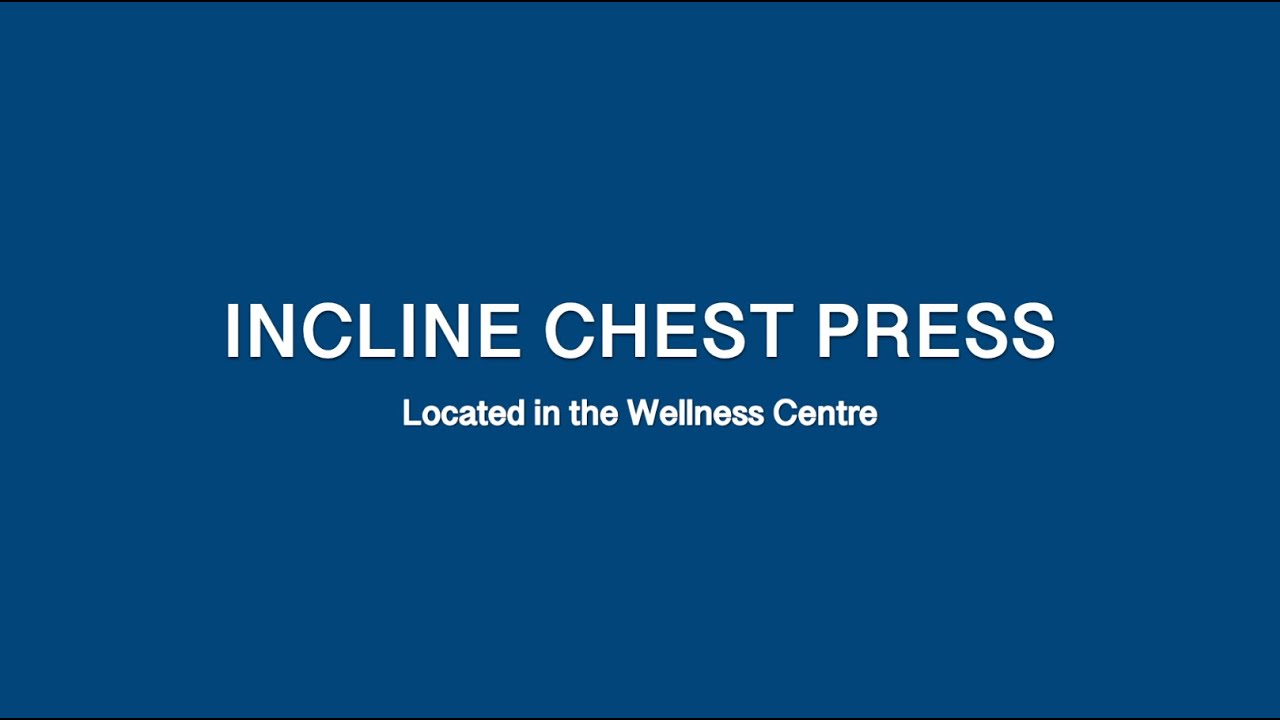 Incline Chest Press