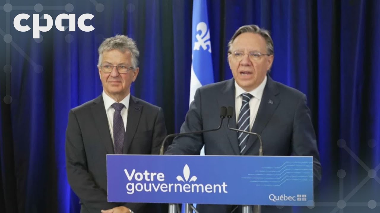 Le PM du Québec Premier François Legault s’adresse aux journalistes – 9 décembre 2025