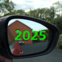 Looking in the rear-view mirror… and at what’s coming next