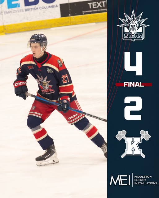 Mullin’s Scores Teddy Bear Goal To Lead Storm