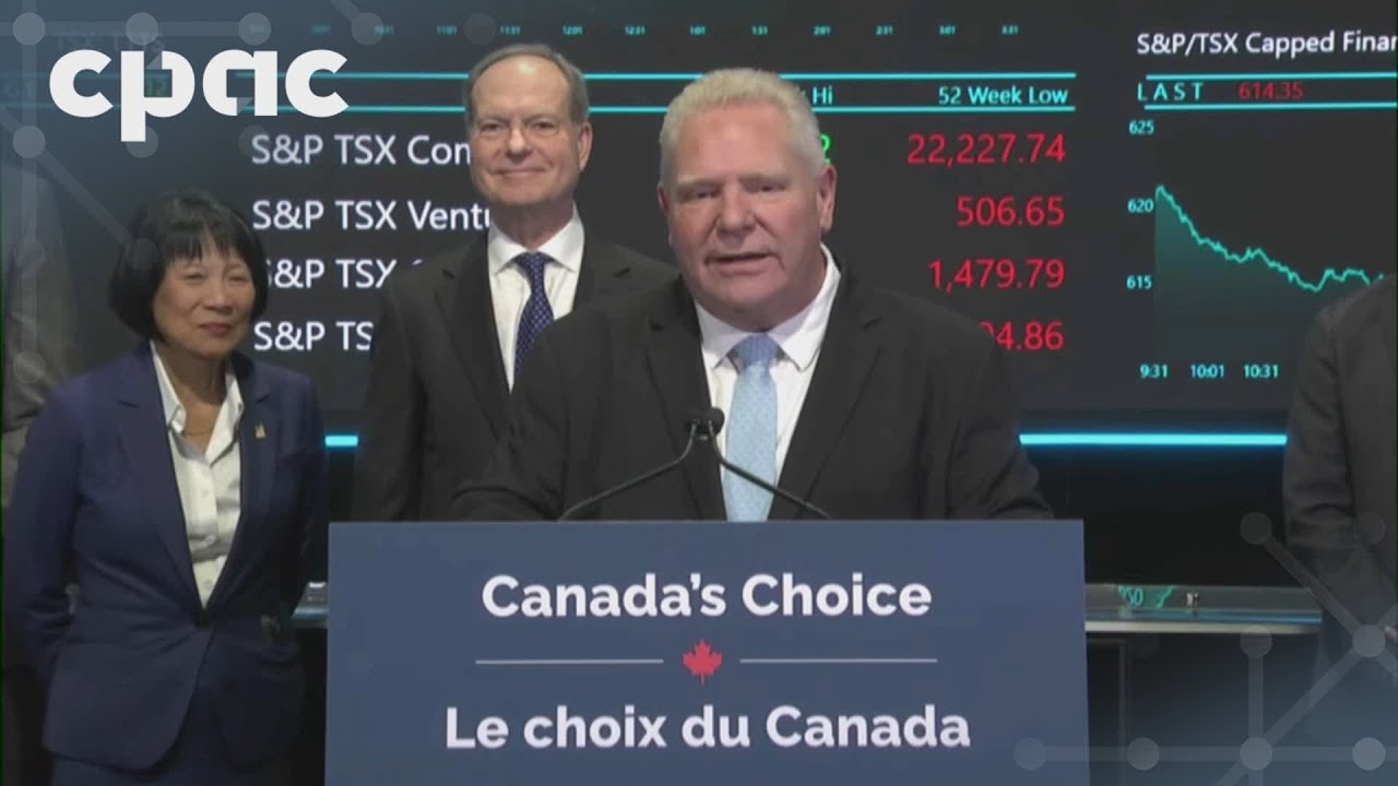 Ontario Premier Doug Ford holds a news conference in Toronto – December 17, 2025