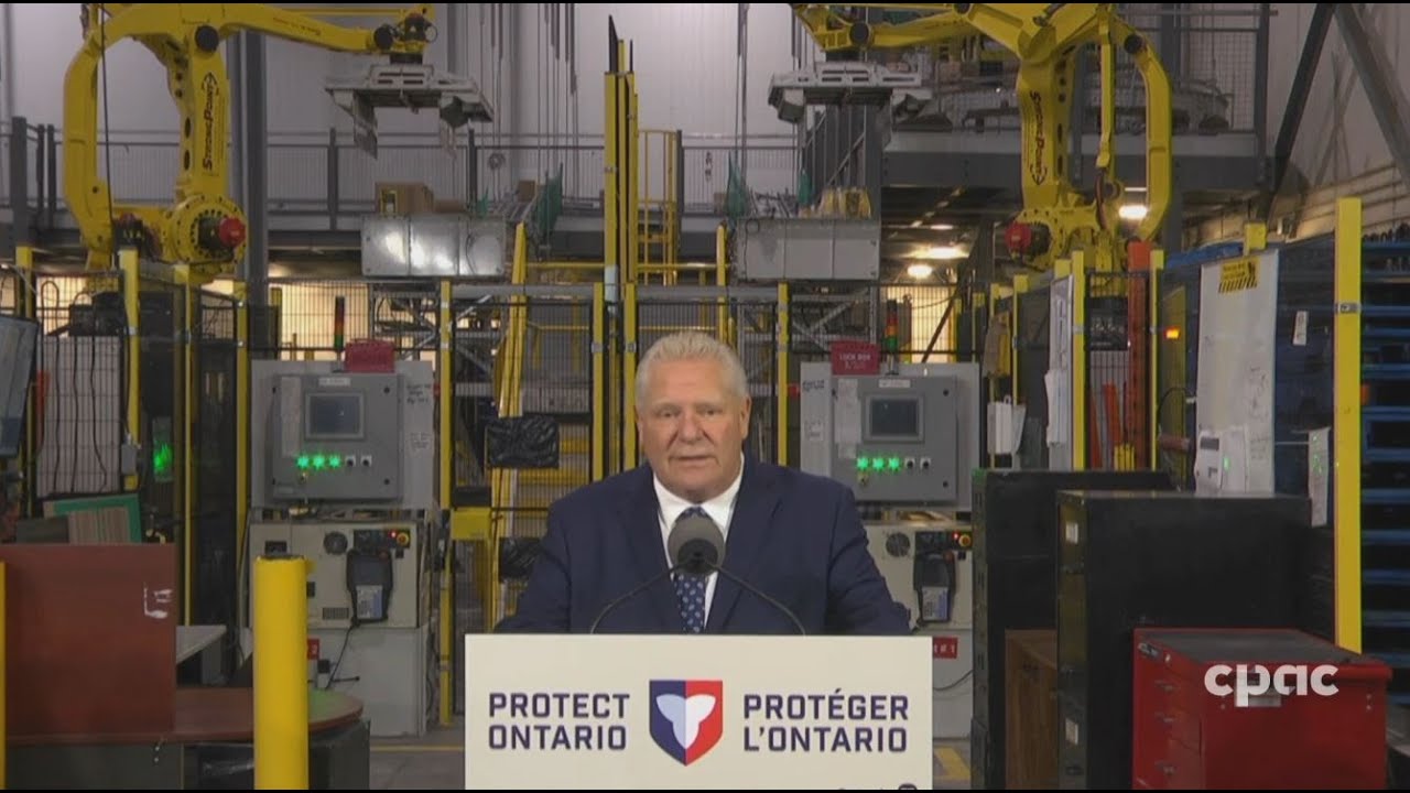 Ontario Premier Doug Ford welcomes investment in agri-food manufacturing – December 4, 2025