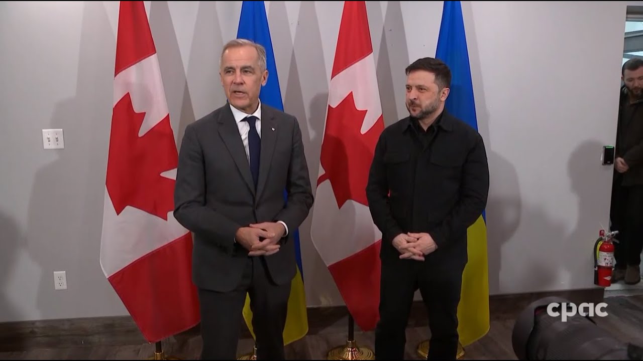 PM Mark Carney meets with Ukrainian President Volodymyr Zelenskyy in Halifax – December 27, 2025