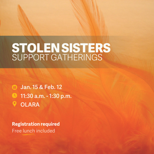 Stolen Sisters Support Gathering event