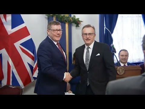 Swearing-in ceremony for new Saskatchewan cabinet ministers – December 11, 2025