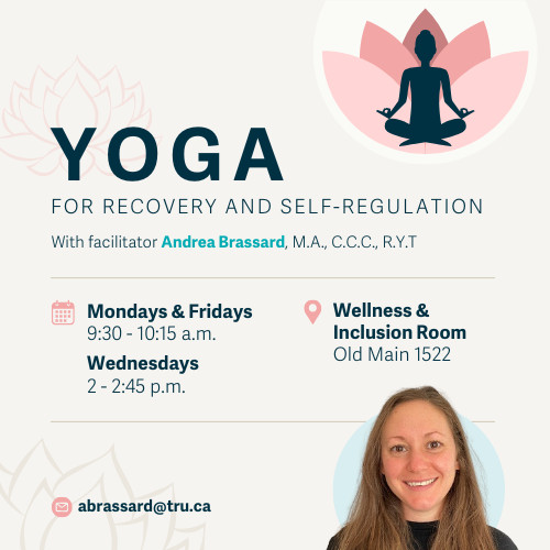 Yoga for Recovery and Self-regulation classes