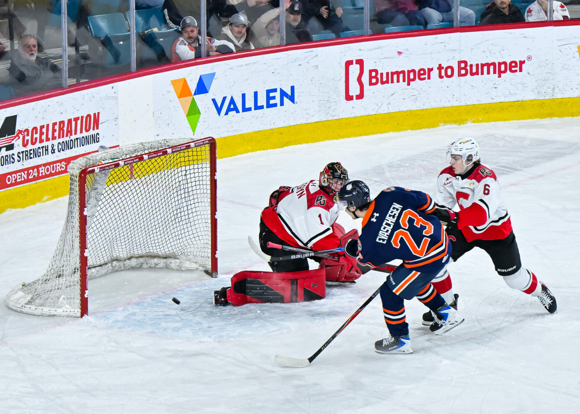 BLAZERS FALL 7-6 IN OVERTIME