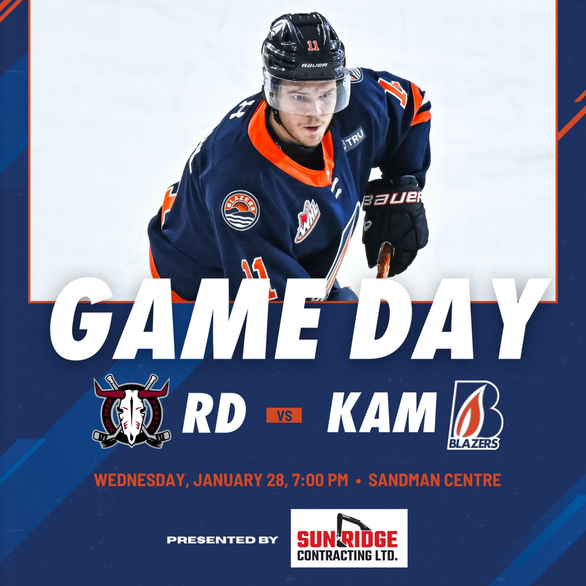 BLAZERS HOME TO REBELS AT 7:00PM