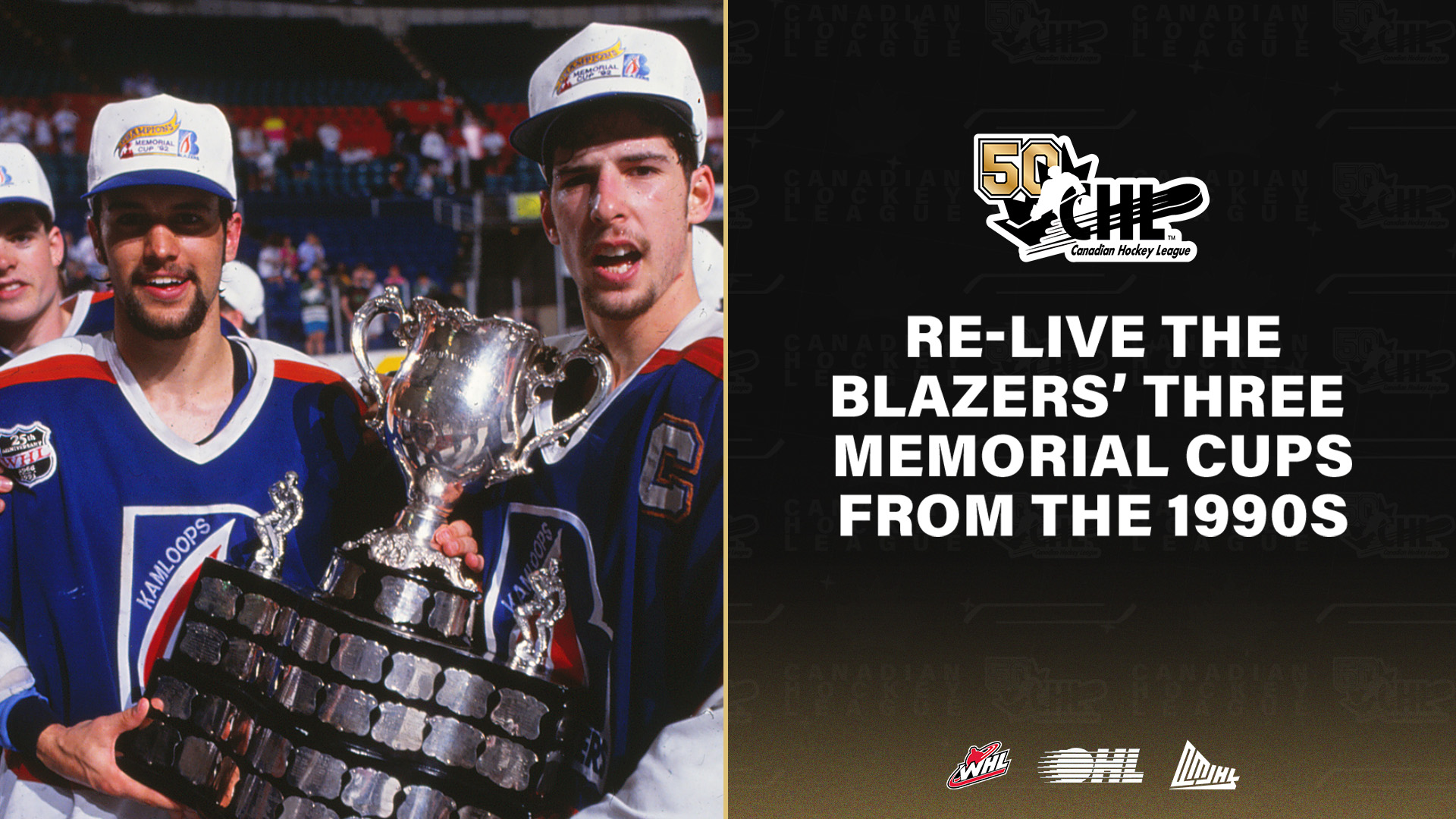 Blazers dominate 90’s with three Memorial Cups in four years