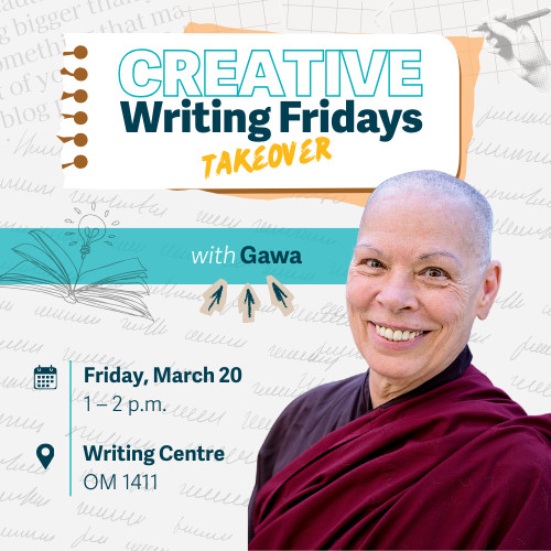 Creative Writing Fridays: takeover with Gawa