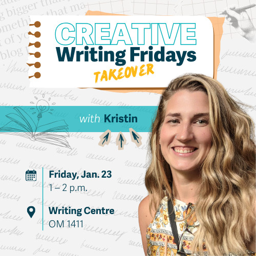 Creative Writing Fridays: takeover with Kristin