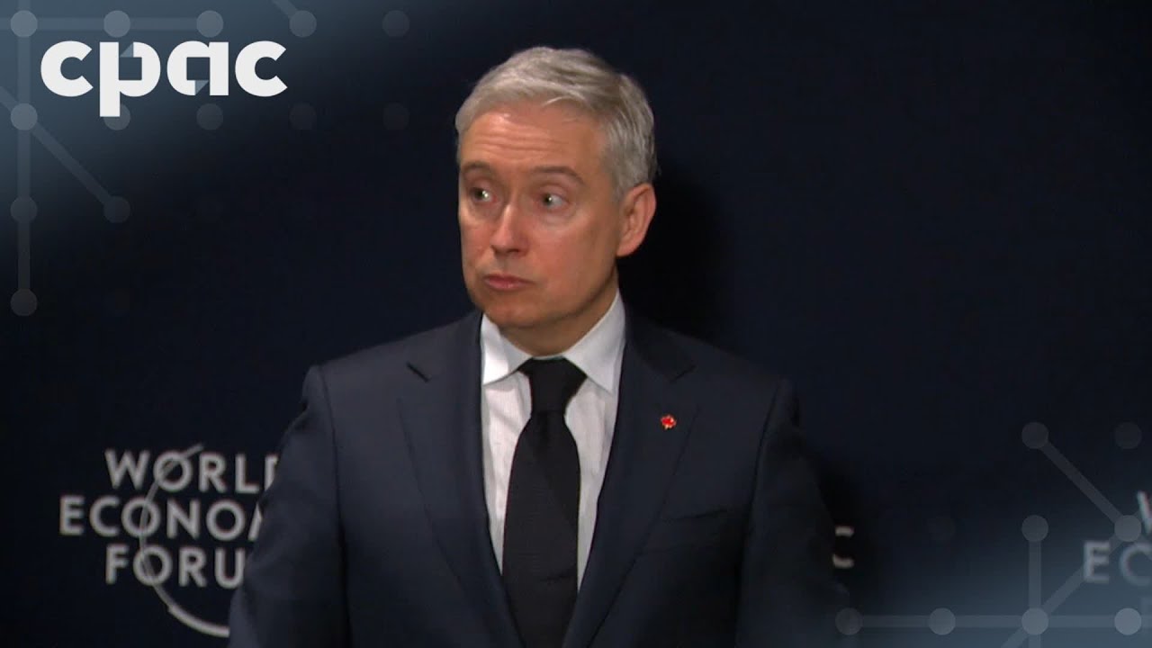 François-Philippe Champagne speaks with reporters – January 20, 2026