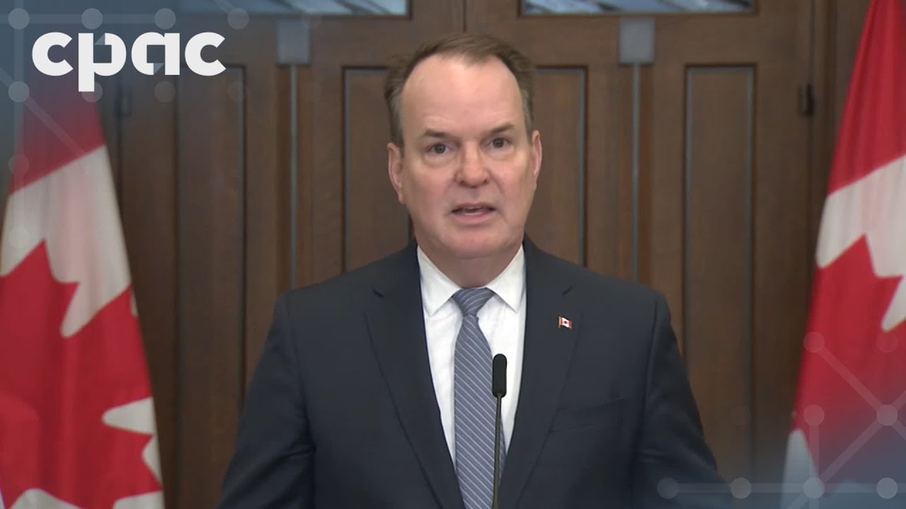 Government House Leader Steven MacKinnon speaks with reporters as MPs return from winter break