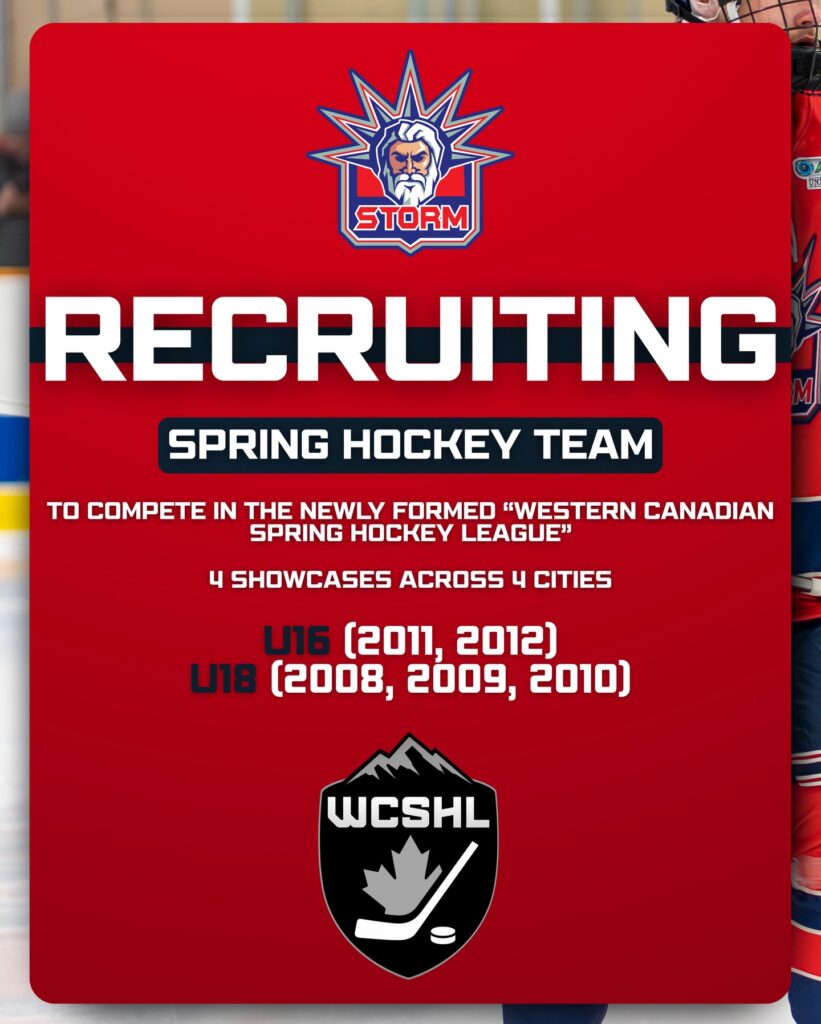Kamloops Storm – Spring Hockey Teams!