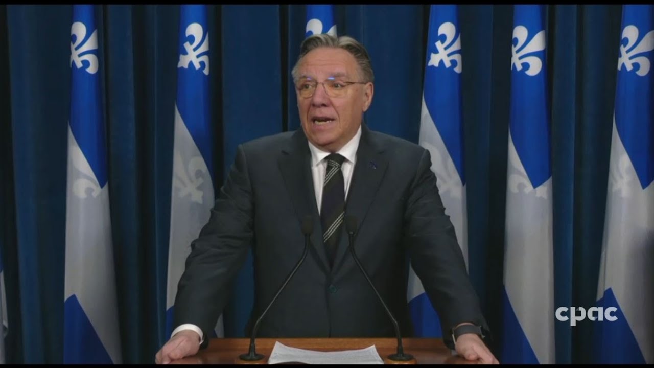 Le PM du Québec François Legault fait le point à la suite de sa démission – 21 janvier 2026