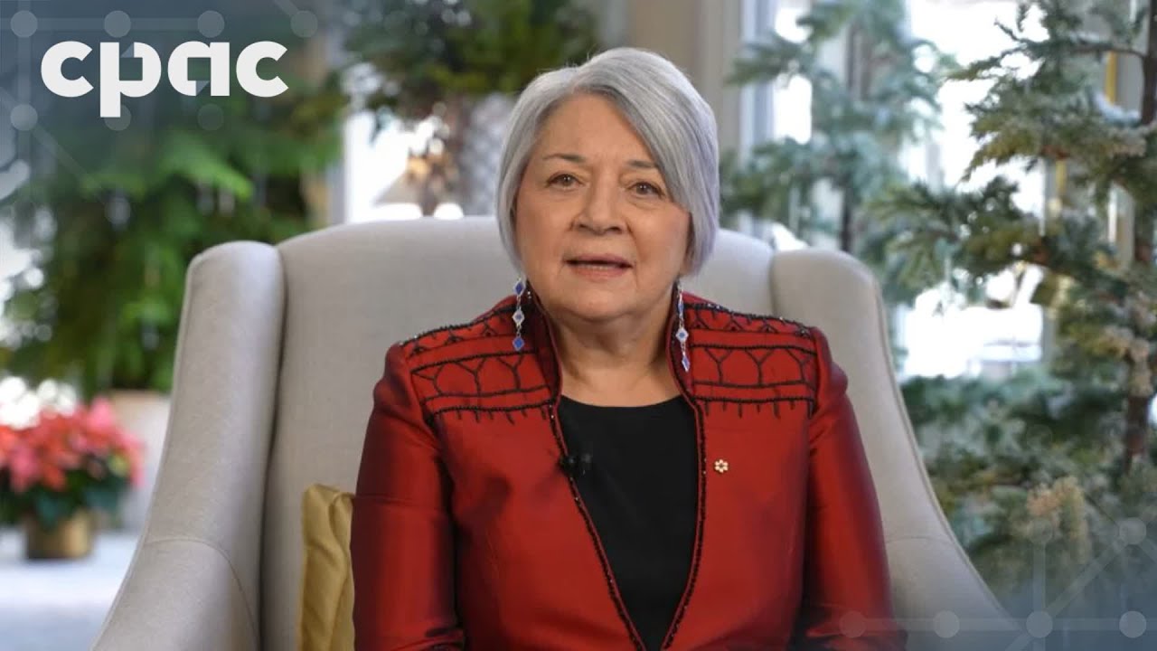 Le message du Nouvel An 2025 de la gouverneure générale Mary Simon (Message en français)