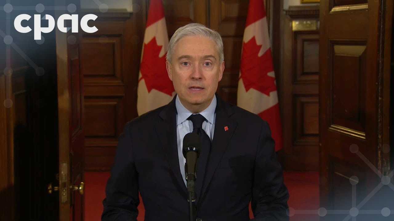 Minister Champagne speaks to media as cabinet retreat concludes – January 23, 2026