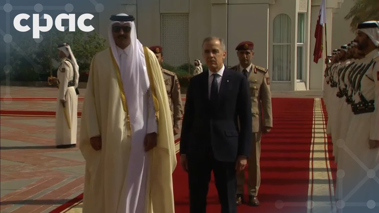 PM Mark Carney attends welcoming ceremony in Doha, Qatar – January 18, 2026
