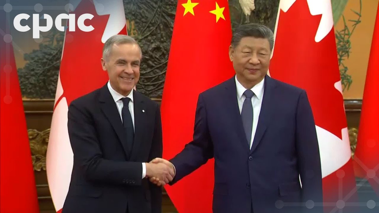 PM Mark Carney meets with Chinese President Xi Jinping – January 16, 2026