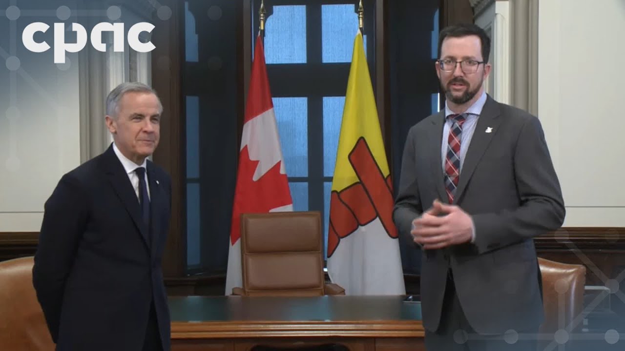 PM Mark Carney meets with Nunavut Premier John Main in Ottawa – January 27, 2026