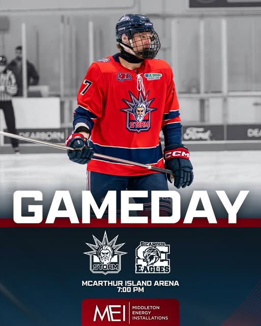 Storm Host Eagles Tonight 7pm