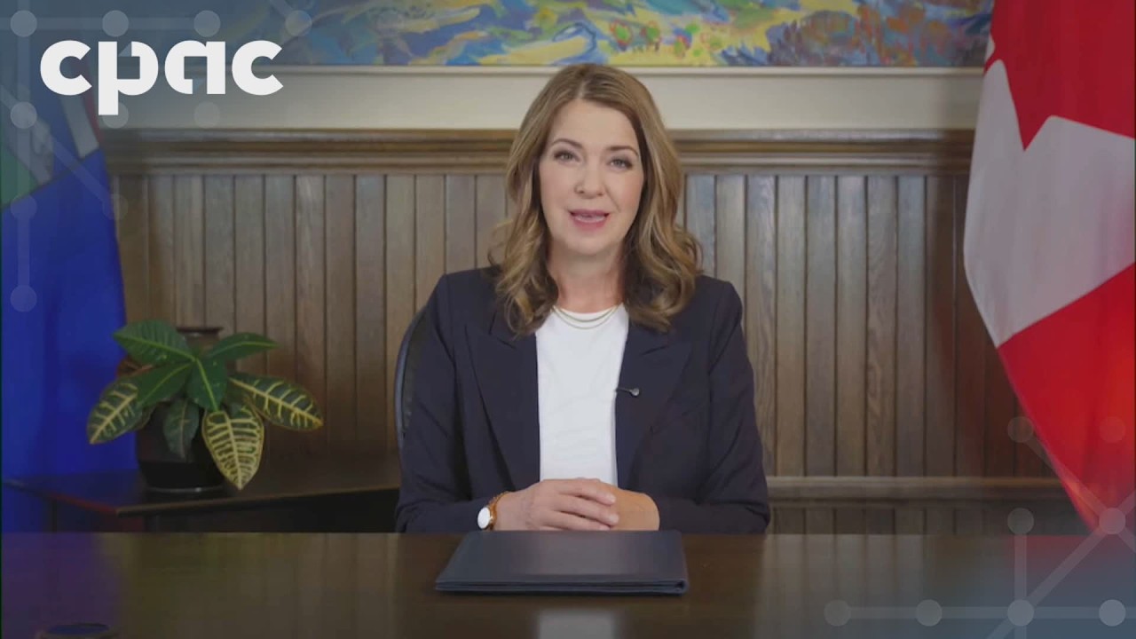 Alberta Premier Danielle Smith addresses province – February 19, 2026