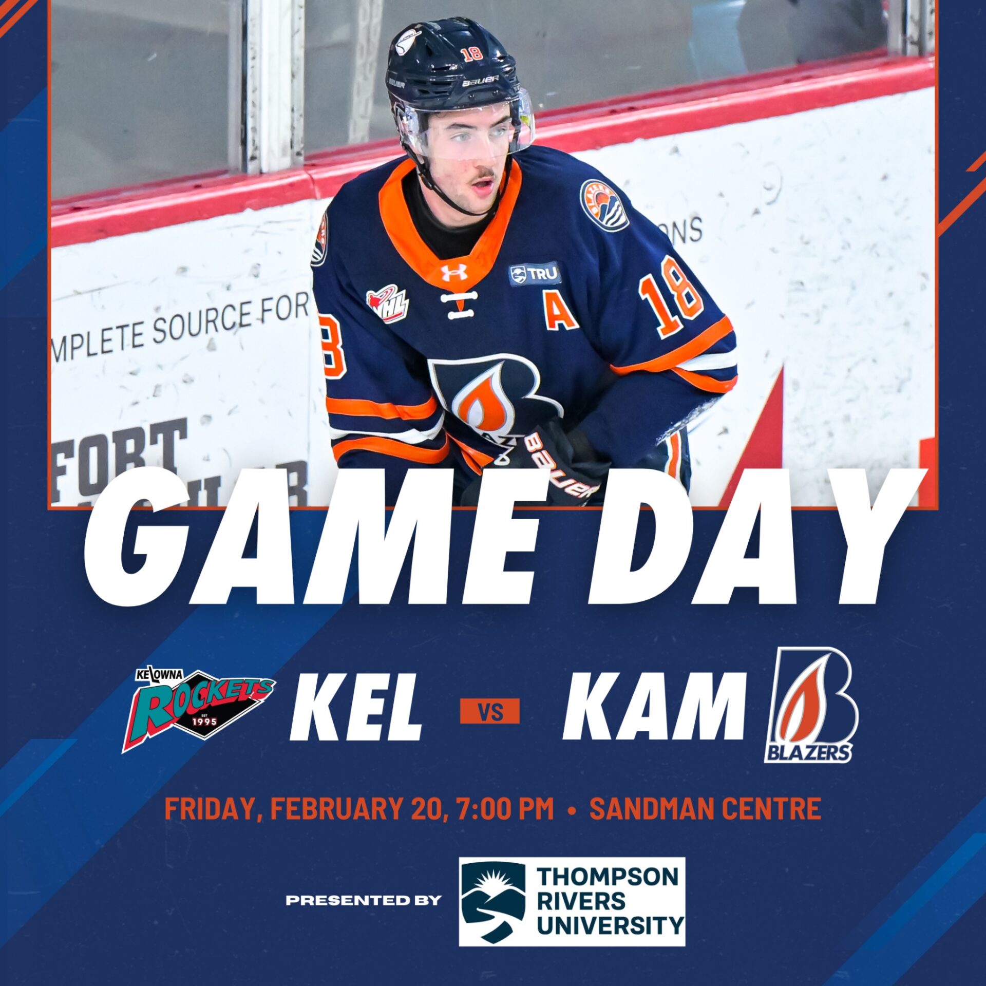 BLAZERS HOST ROCKETS AT SANDMAN CENTRE