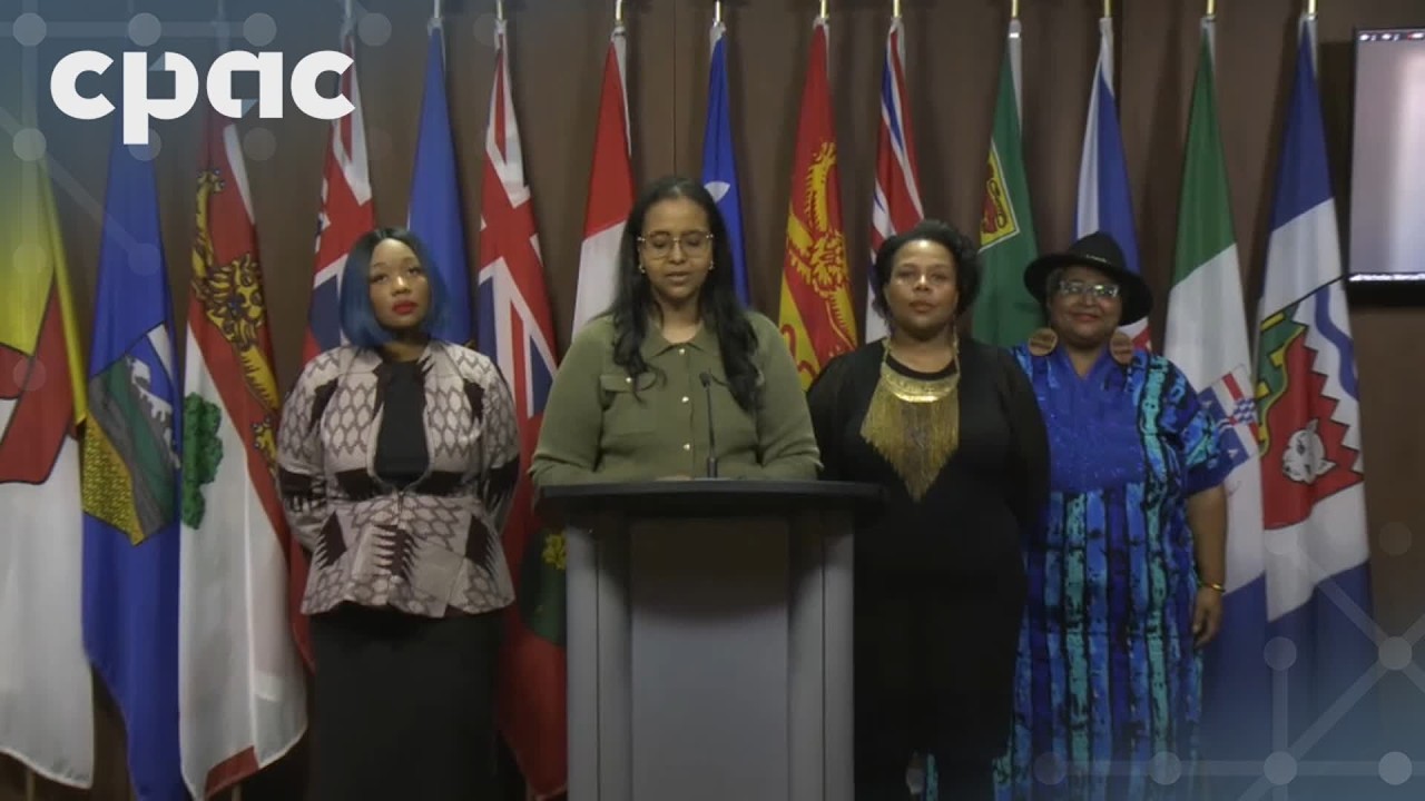 Black Canadians Civil Society Coalition holds a news conference – February 20, 2026
