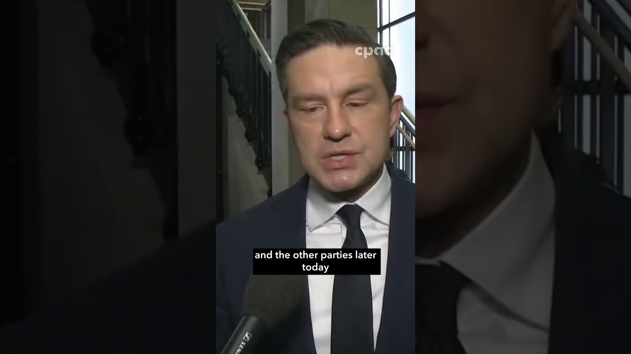 Conservative Leader Pierre Poilievre reacts to the mass shooting in Tumbler Ridge, B.C.