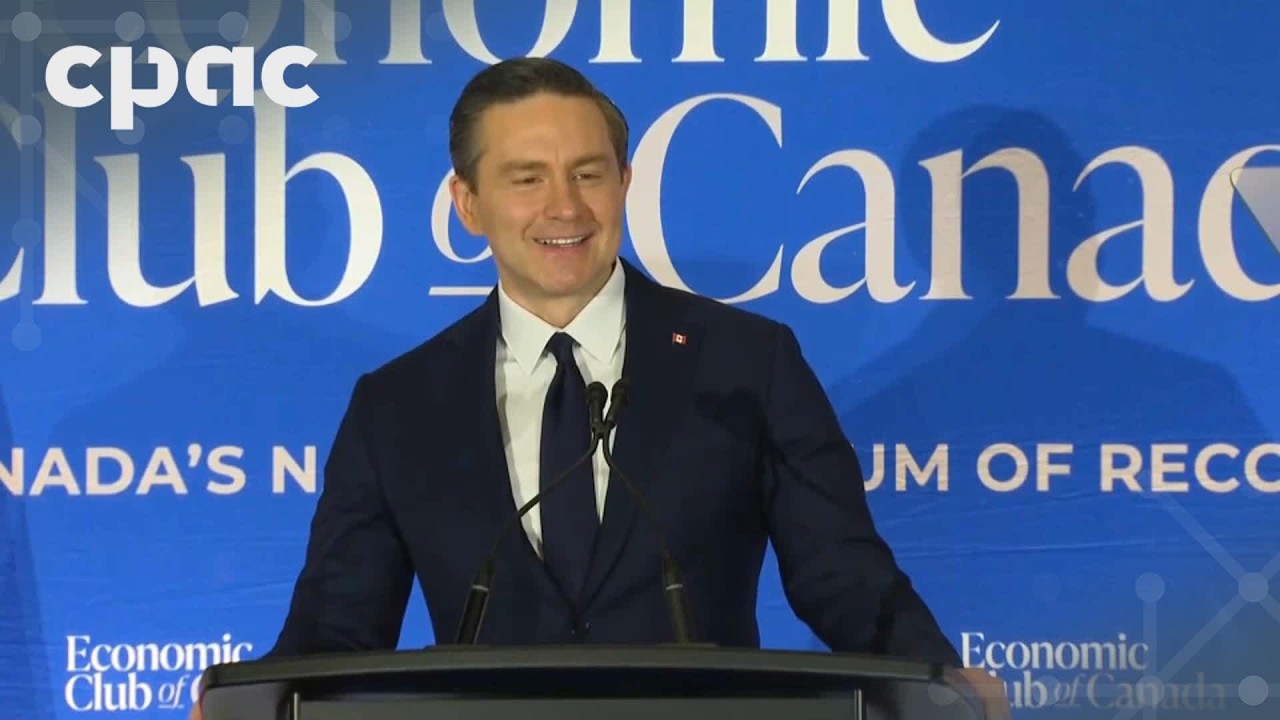 Conservative Leader Pierre Poilievre speaks on Canada-U.S. relations in Toronto – February 26, 2026