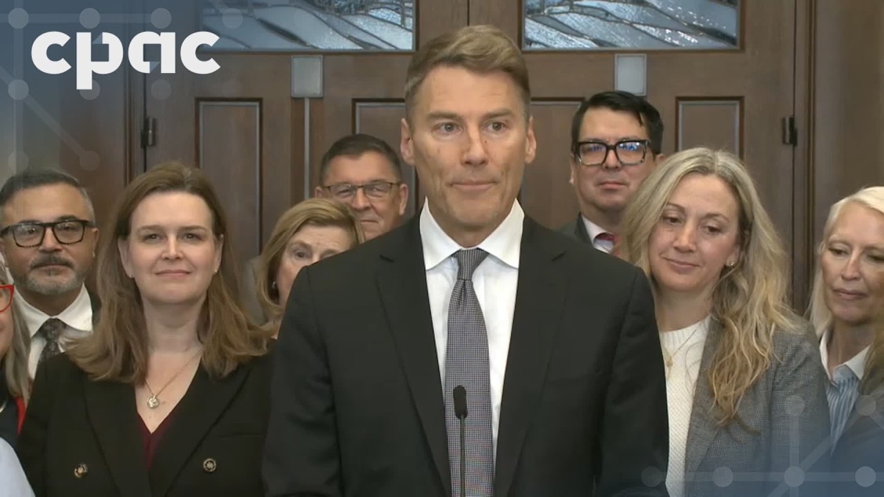 Housing Minister Gregor Robertson holds a news conference in Ottawa – February 5, 2026