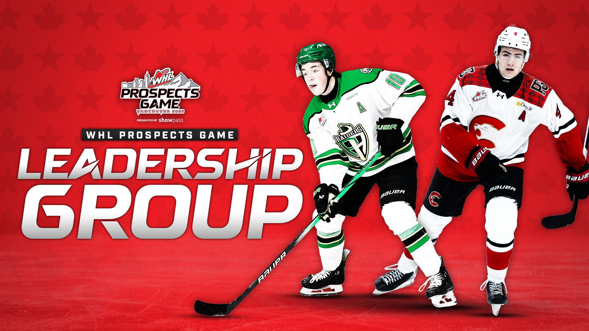 Leadership groups named for 2026 WHL Prospects Game presented by Showpass