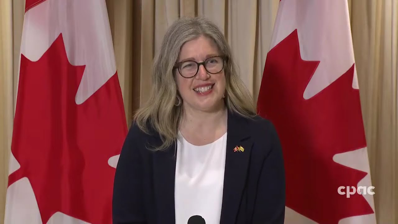 N.B. Premier Susan Holt speaks to reporters during trade mission to India – February 27, 2026