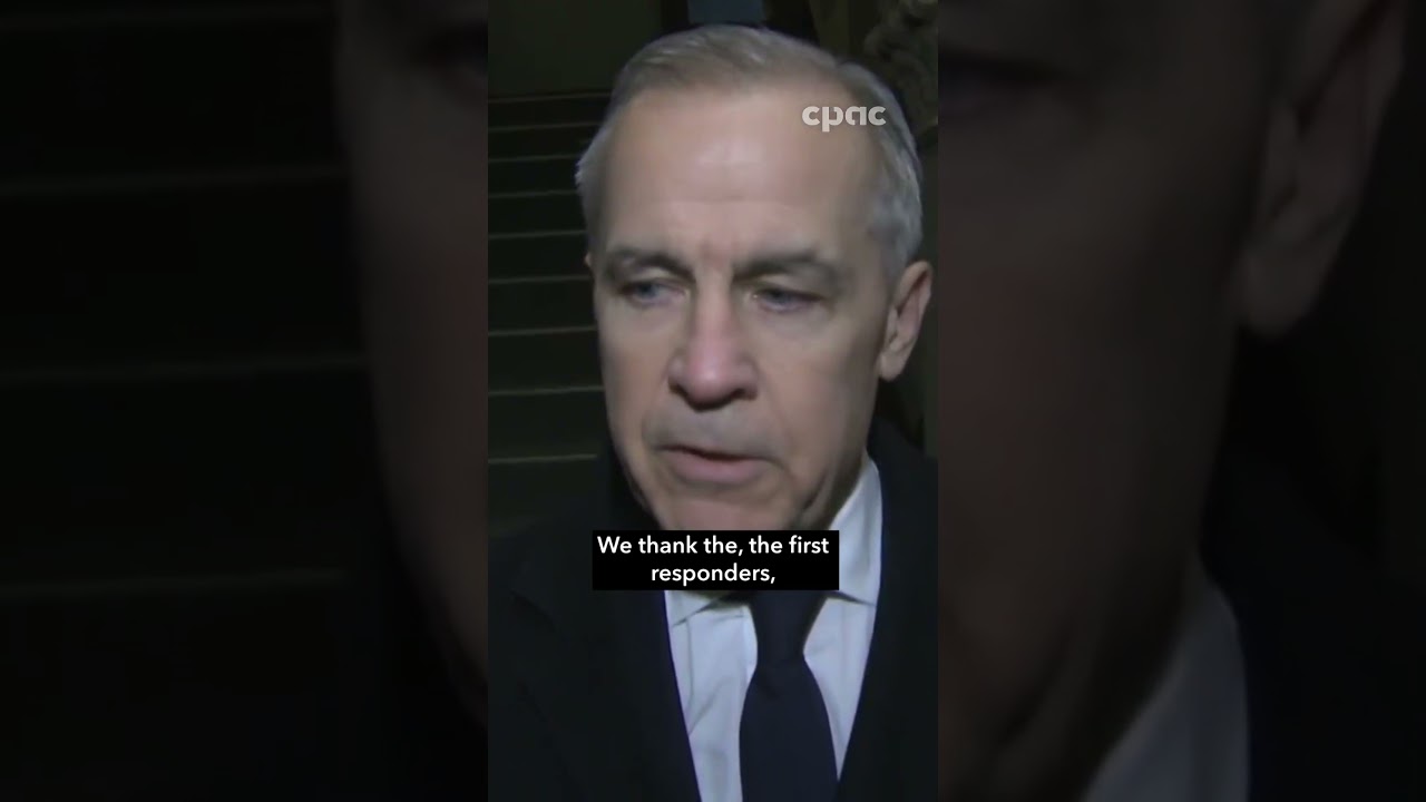 PM Mark Carney reacts to the mass shooting in Tumbler Ridge, B C