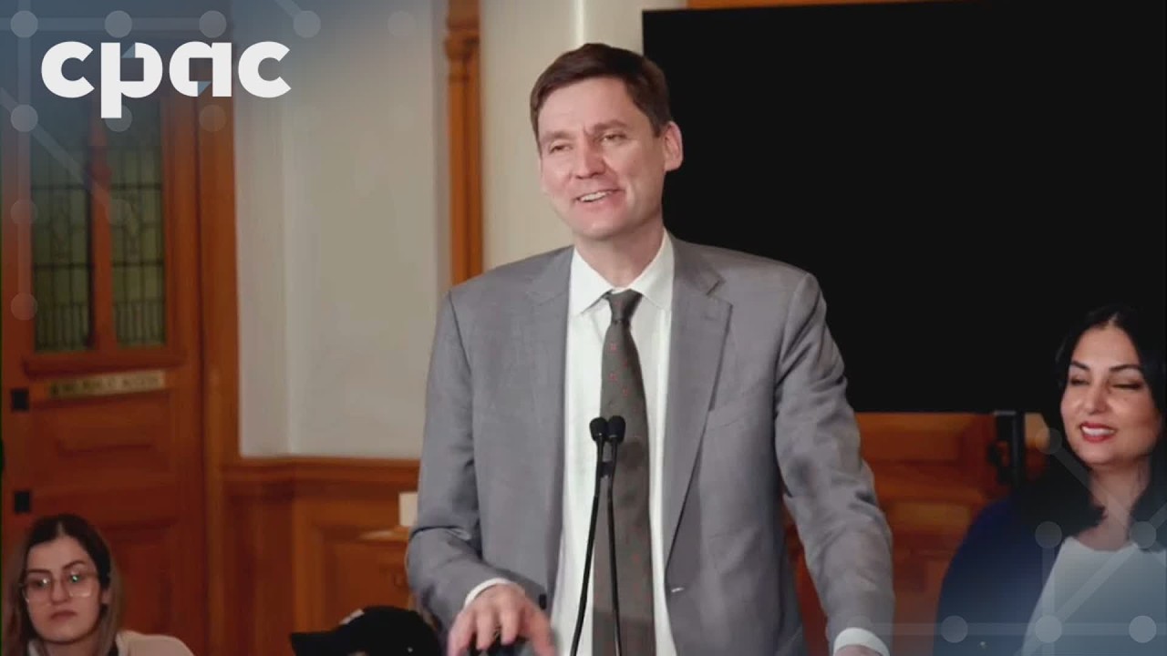 B.C. Premier David Eby makes an announcement in Victoria – March 2, 2026