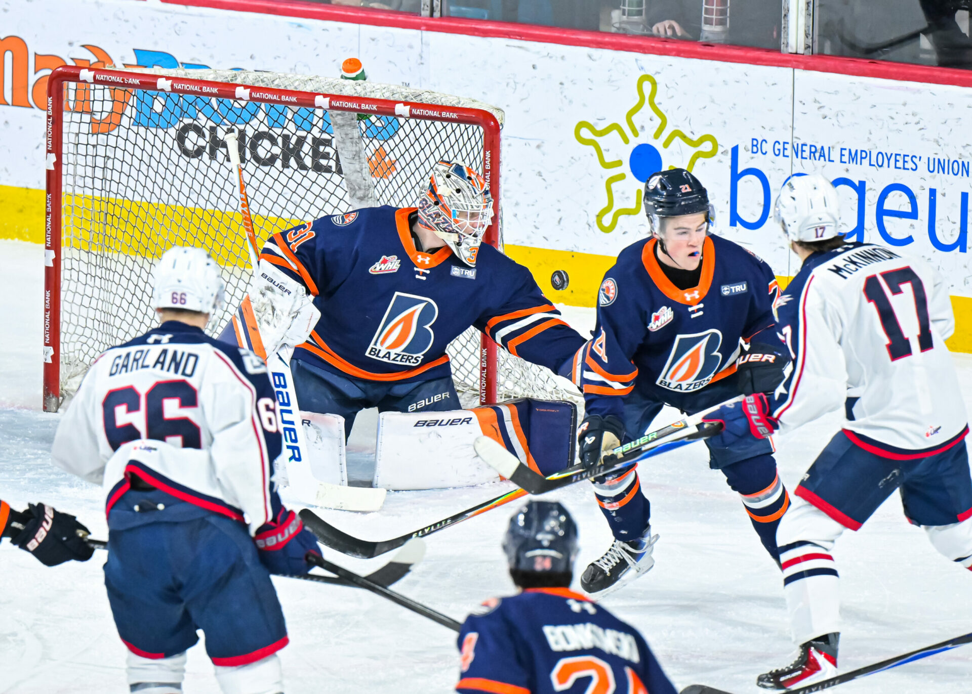 BLAZERS WIN 6-1 AT HOME OVER AMERICANS