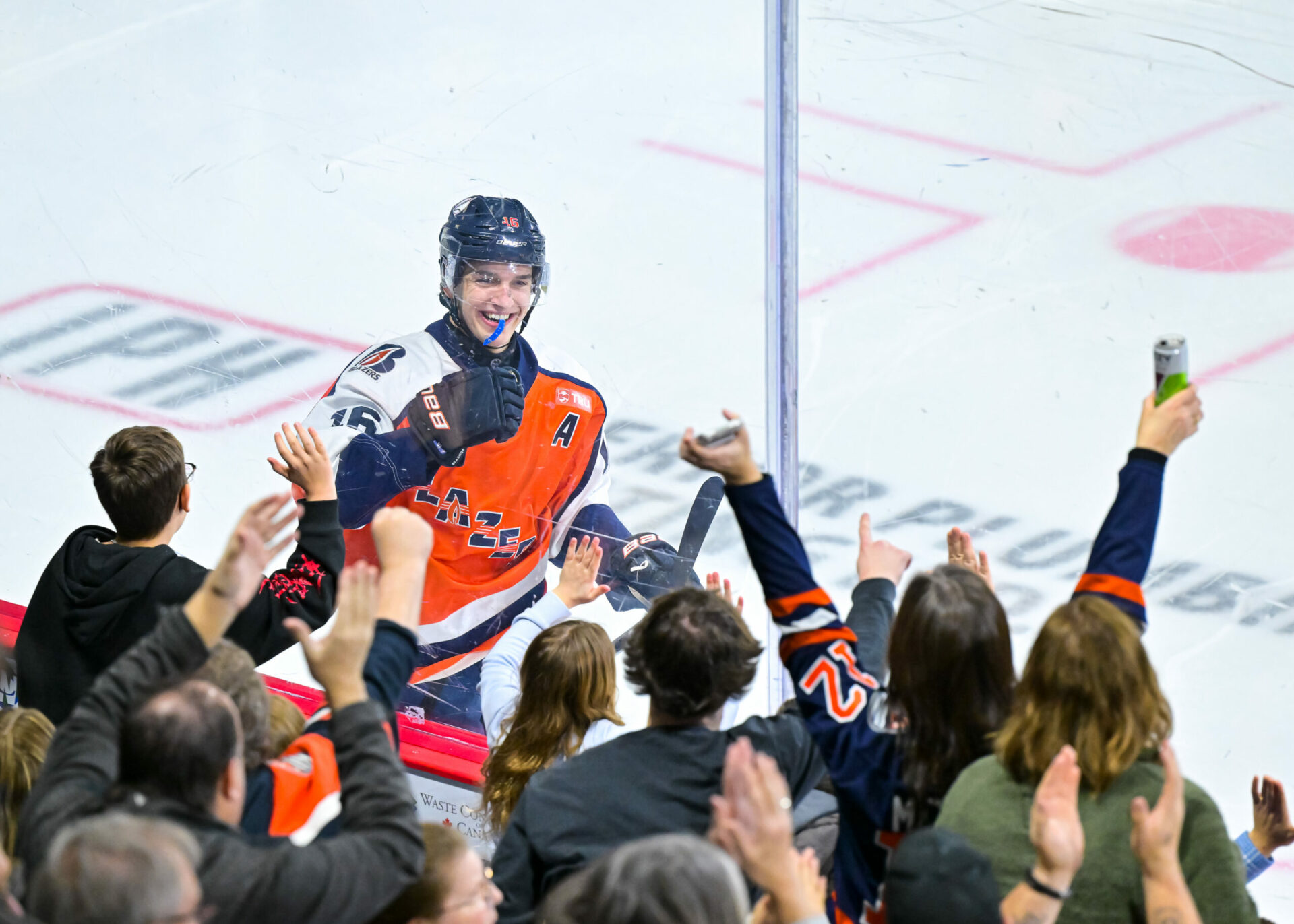 BLAZERS WIN 6-2 ON LEGENDS NIGHT