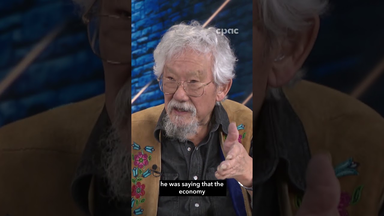 David Suzuki Calls Out Canadian Politicians for Prioritizing the Economy Over the Planet